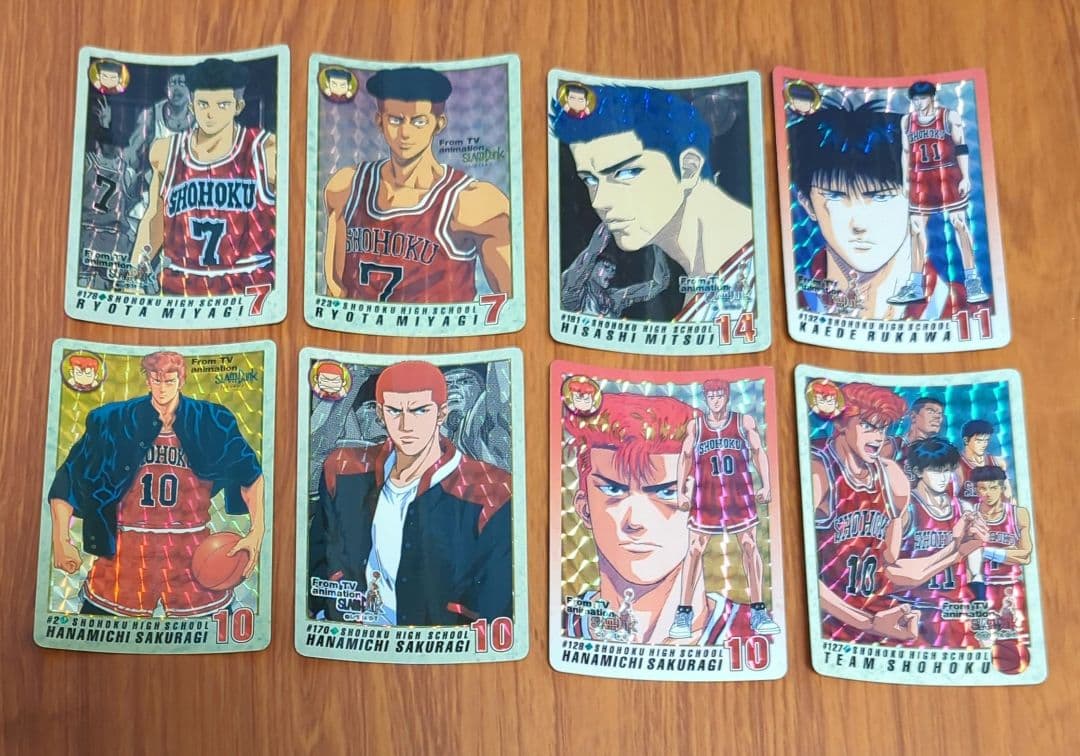 スラムダンク　カードダス　キラ8枚含む 合計約90枚セット　まとめ売り