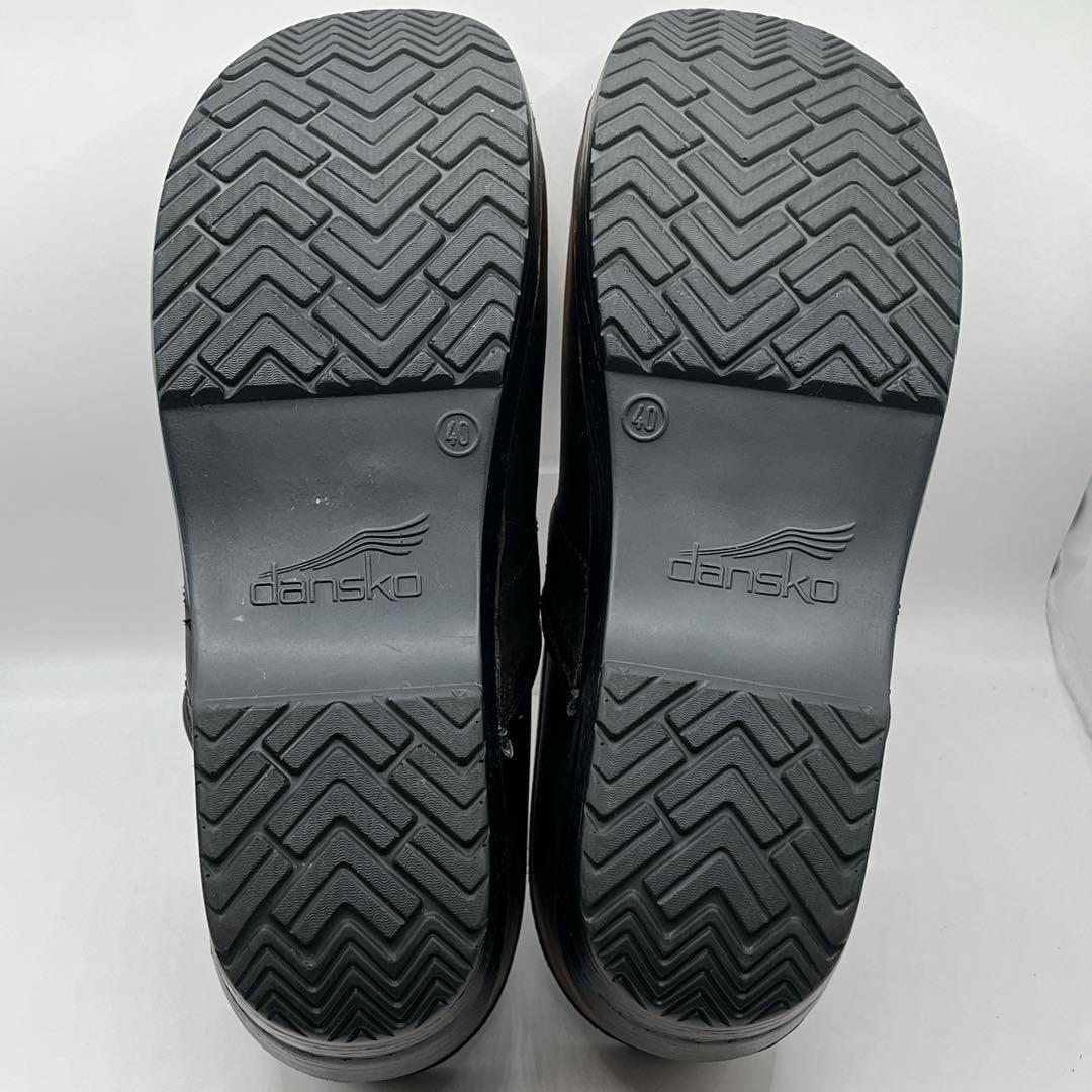 未使用級　DANSKO　プロフェッショナル　グロッグシューズ　ブラウン　40
