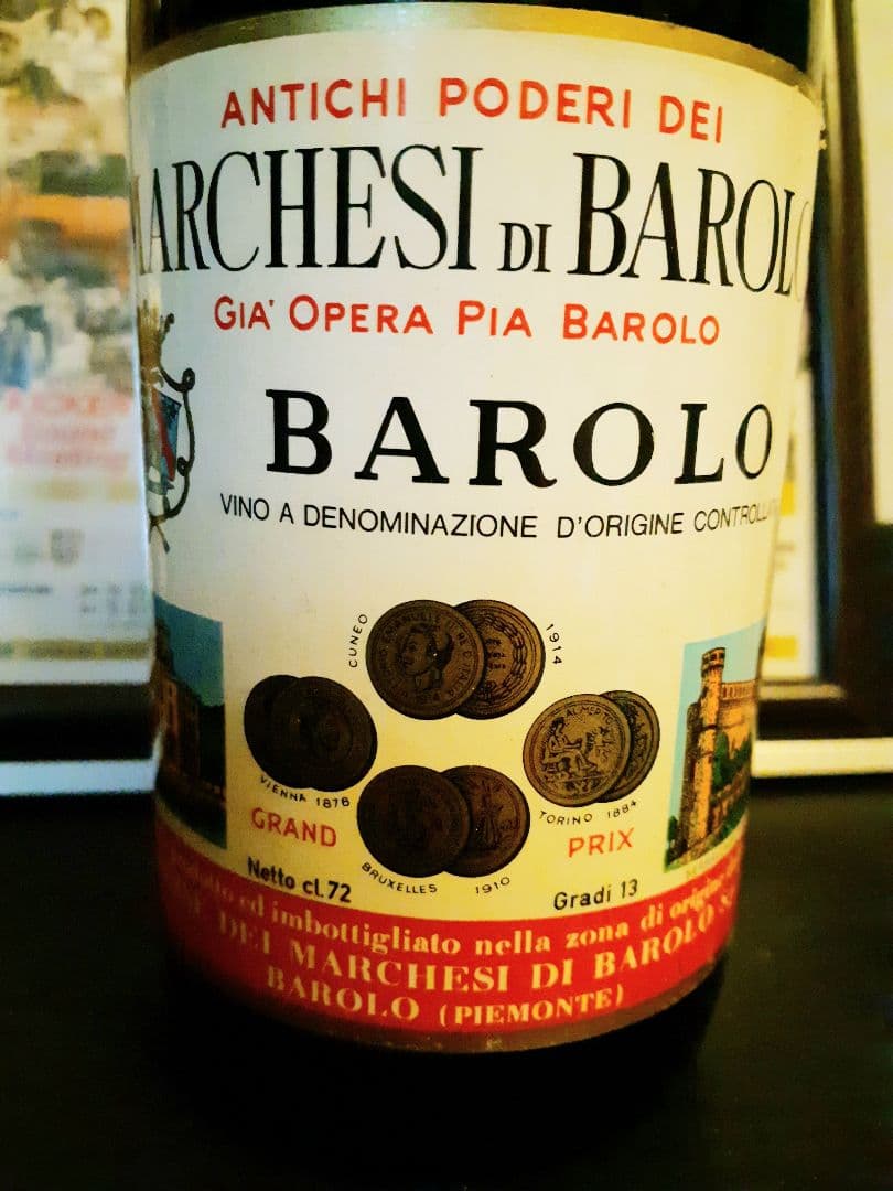 Marchesi di Barolo 1968 バローロ ヴィンテージワイン
