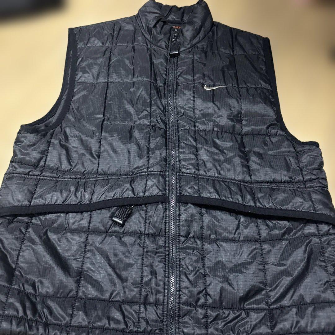 ぺ*様 Nike ブラック キルティング ベスト　ACG ダウンベスト　激レアX