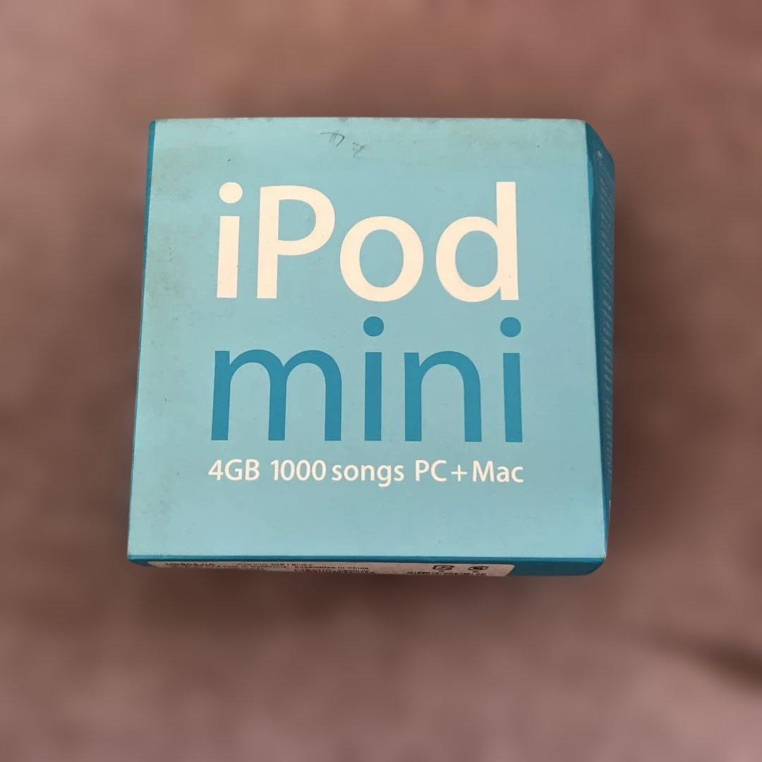 Apple iPod mini 4GB 青　新品　未使用