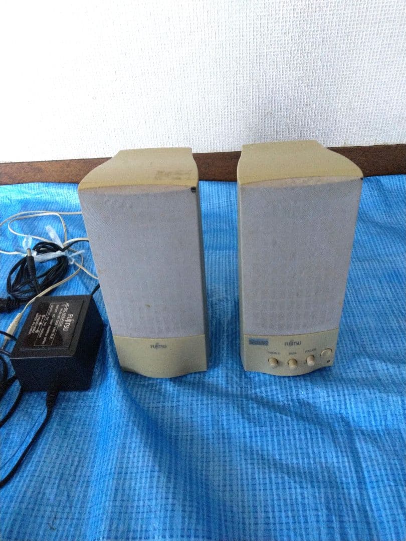 富士通　FUJITSU ALTEC LANSING　アンプ内蔵スピーカー　中古