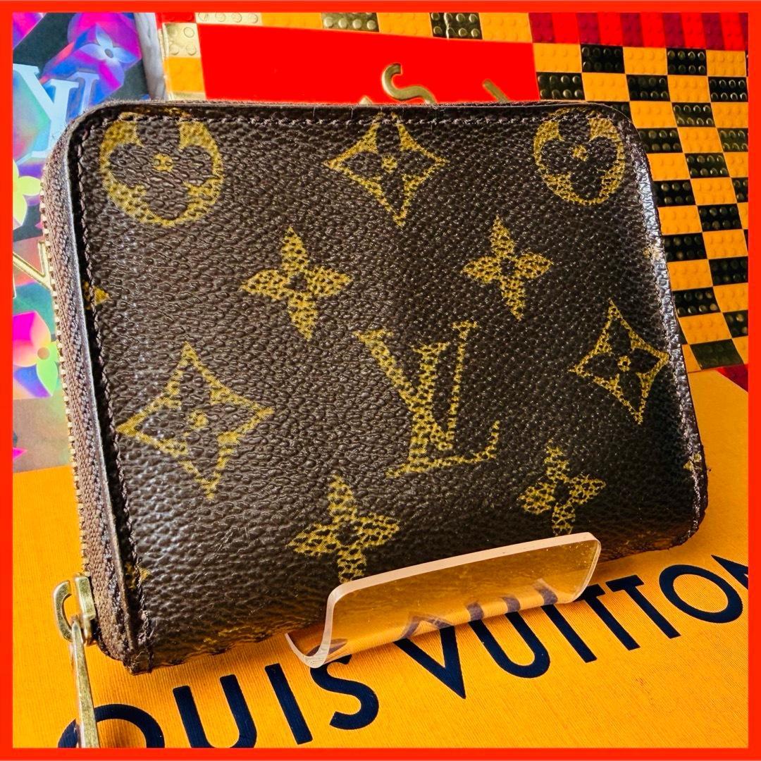 ルイヴィトン　ジッピーパース　モノグラム　ケース　ラウンドファスナー