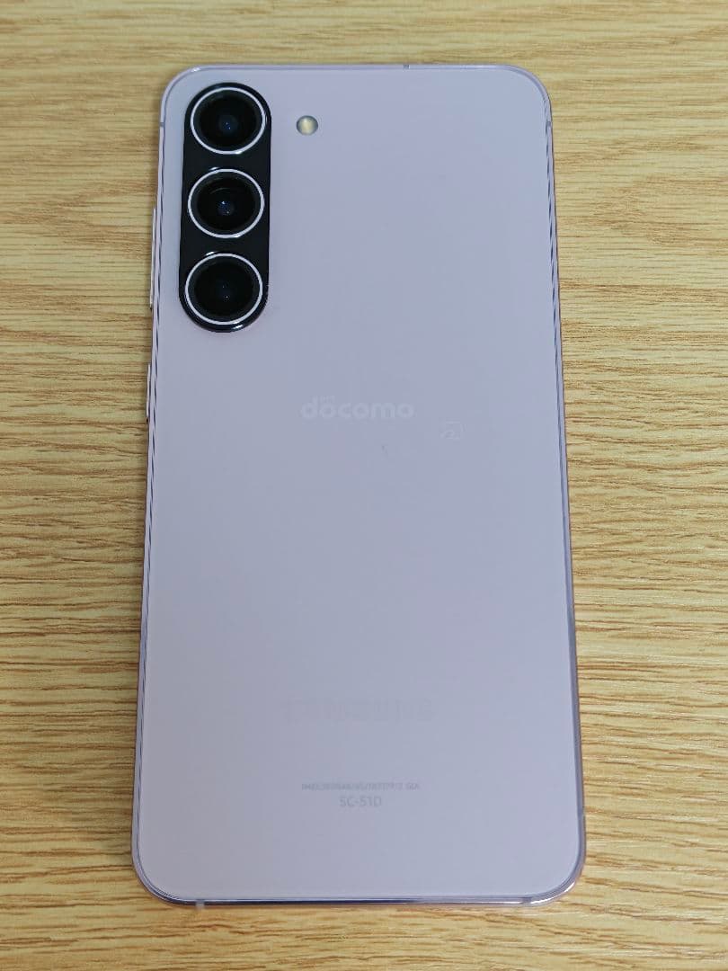 【美品】Samsung Galaxy S23 256GB SIMフリーラベンダー