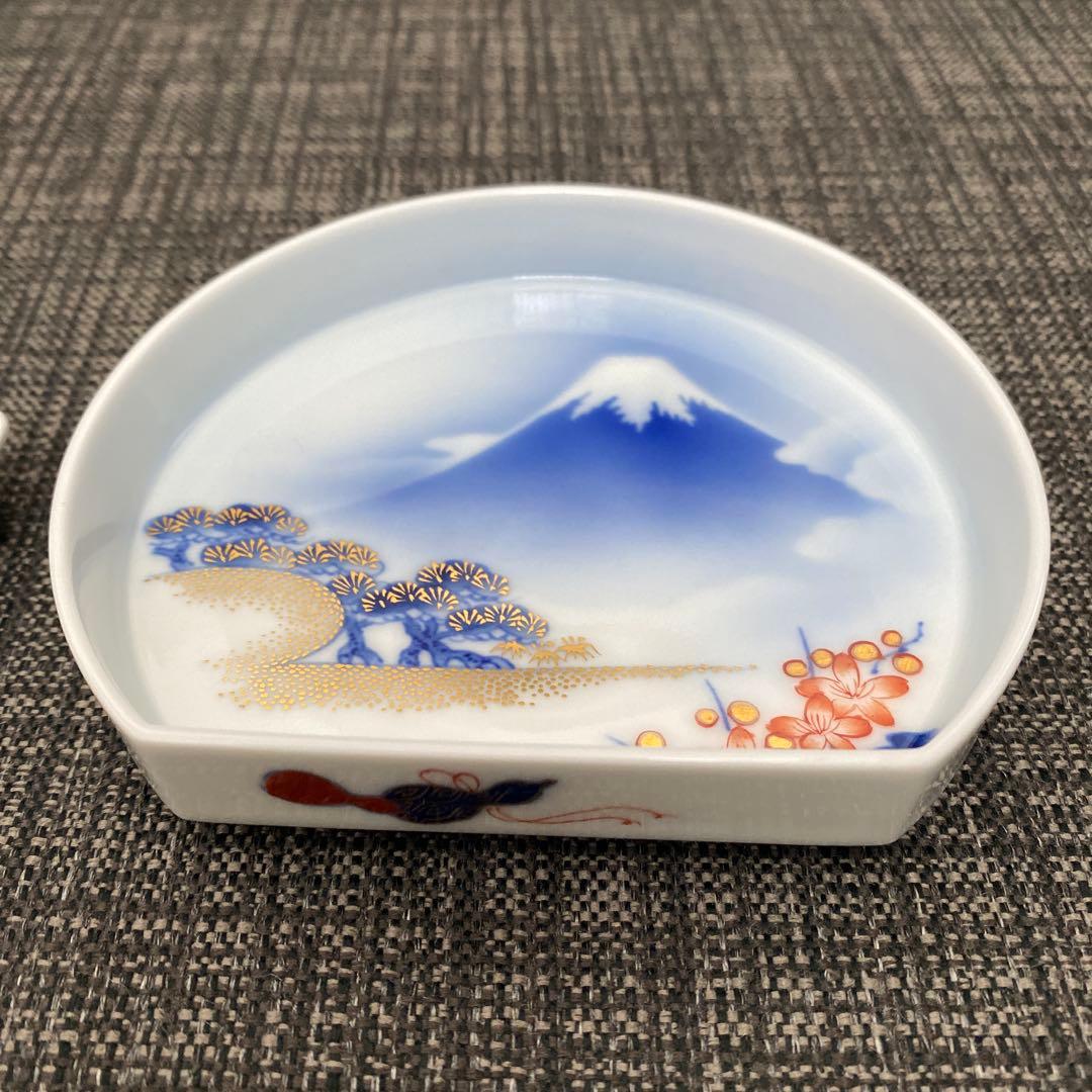 官窯吉祥文様 お祝膳　深川製磁　お食い初め