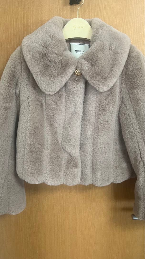 【即日発送】Winter Love Faux Fur Coat