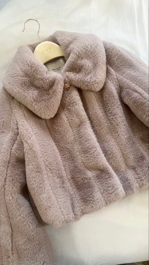 【即日発送】Winter Love Faux Fur Coat