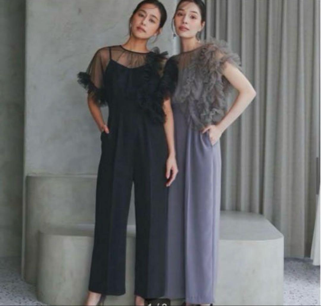 LAGUNAMOON チュールドッキングコンビネゾン