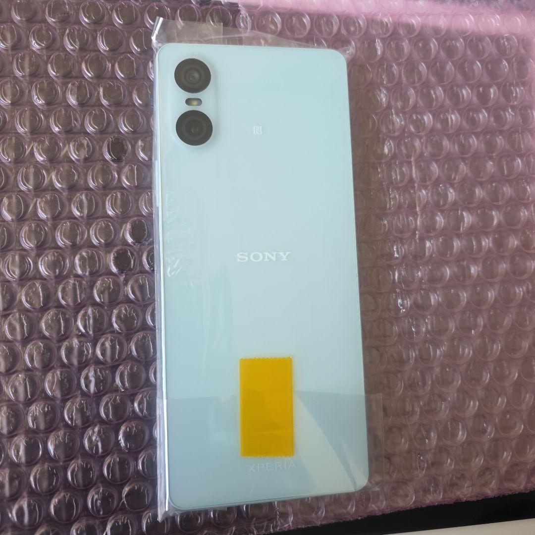 SONYXperia10viシムフリー ブルー 画面保護&カメラレンズカバー付