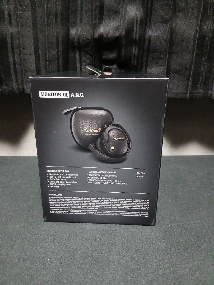 Marshall Monitor ⅲ A.N.C. ワイヤレスヘッドフォン