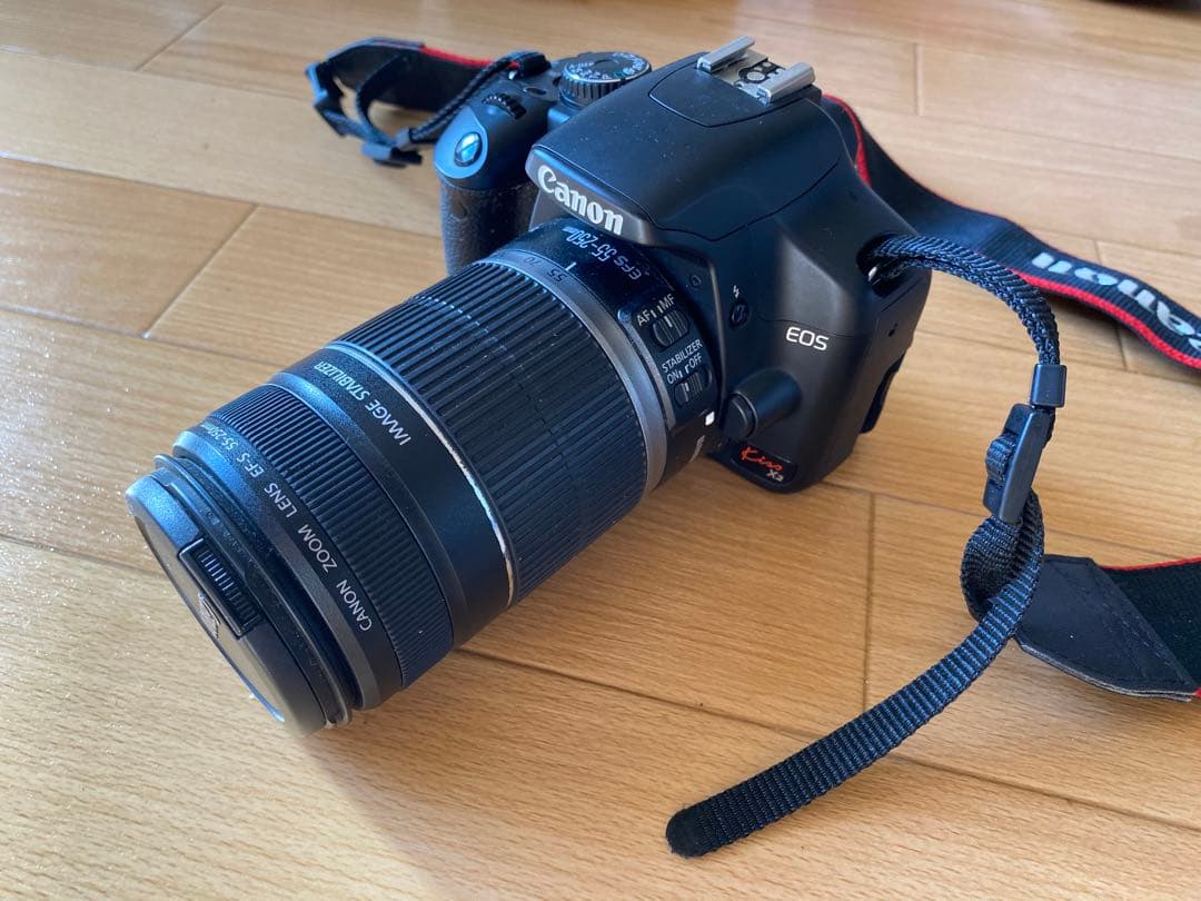 Canon EOS X2 デジタル一眼レフ 55-250mm 望遠レンズ付