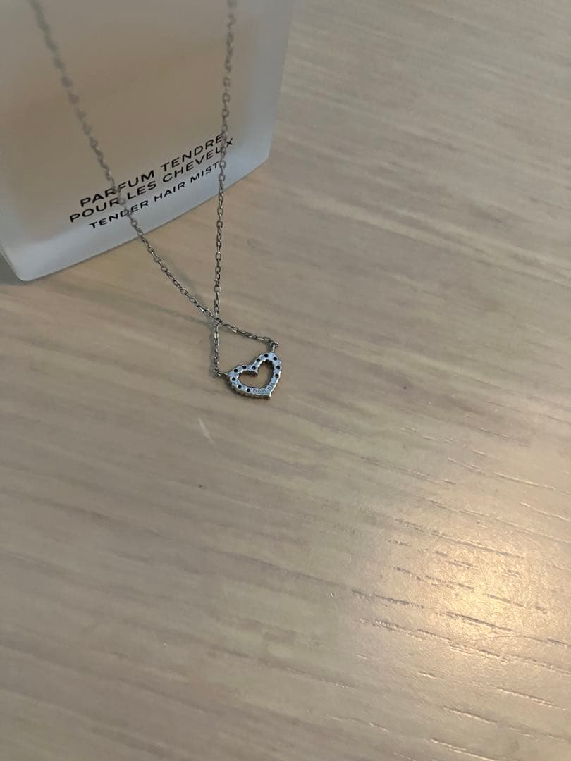 Vendome Aoyama Pt900ハートダイヤ