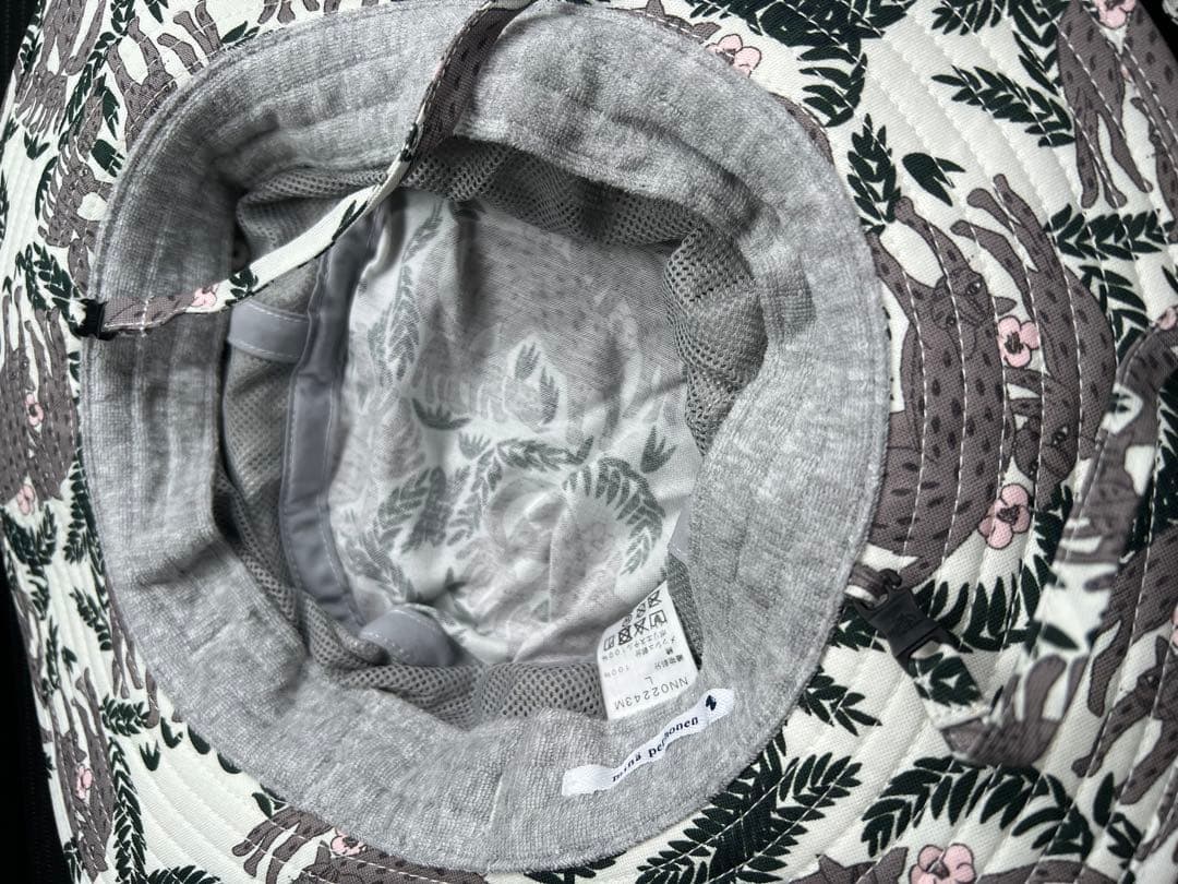 ノースフェイス イリオモテヤマネコ 石垣島限定 ハット 新品 L ミナペルホネン