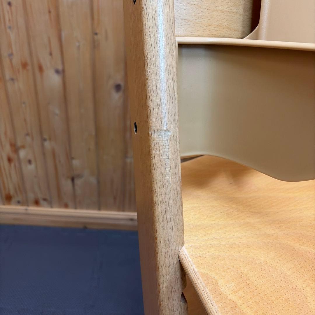 STOKKE トリップトラップ ナチュラル シリアル4 ベビーセット付