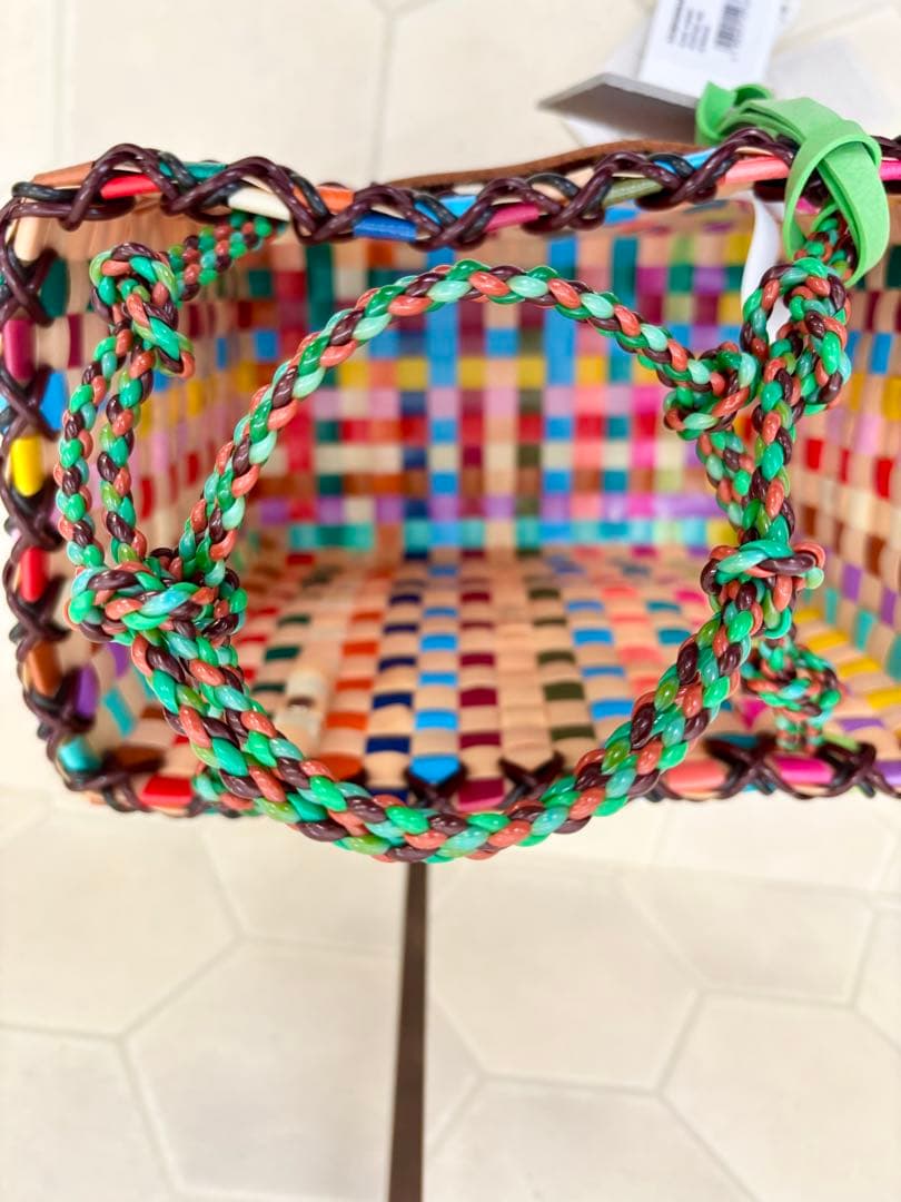 【新品未使用】マルニマーケット　ケーキバスケット