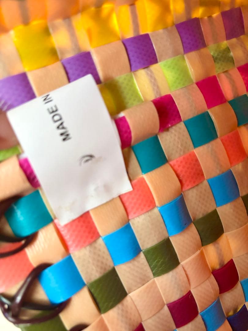 【新品未使用】マルニマーケット　ケーキバスケット