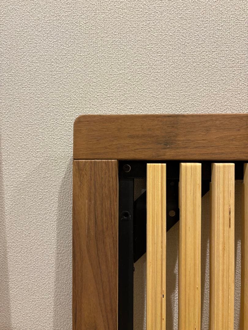 無印良品 ベッドフレーム シングル ウォールナット材