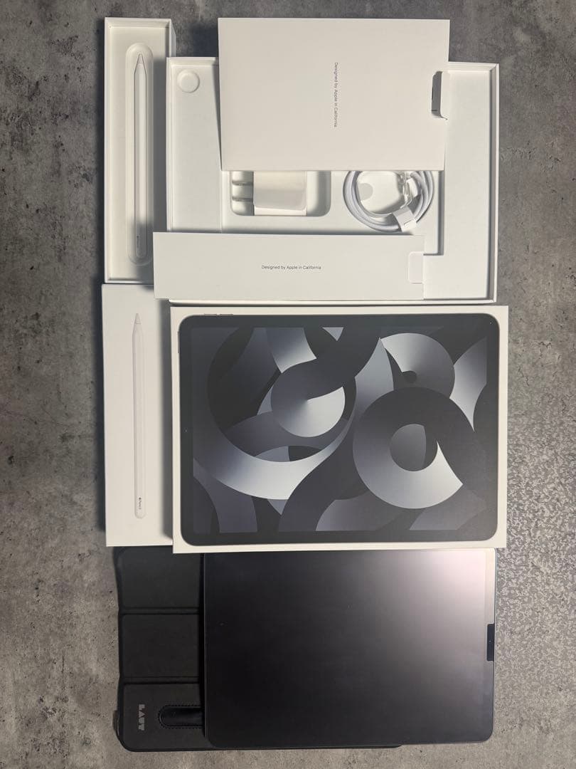 iPad Air スペースグレー 256GWifi + Apple Pencil