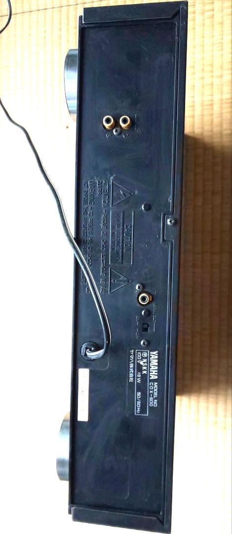 ヤマハ CDプレーヤー CDX６００ 開閉部のみ故障