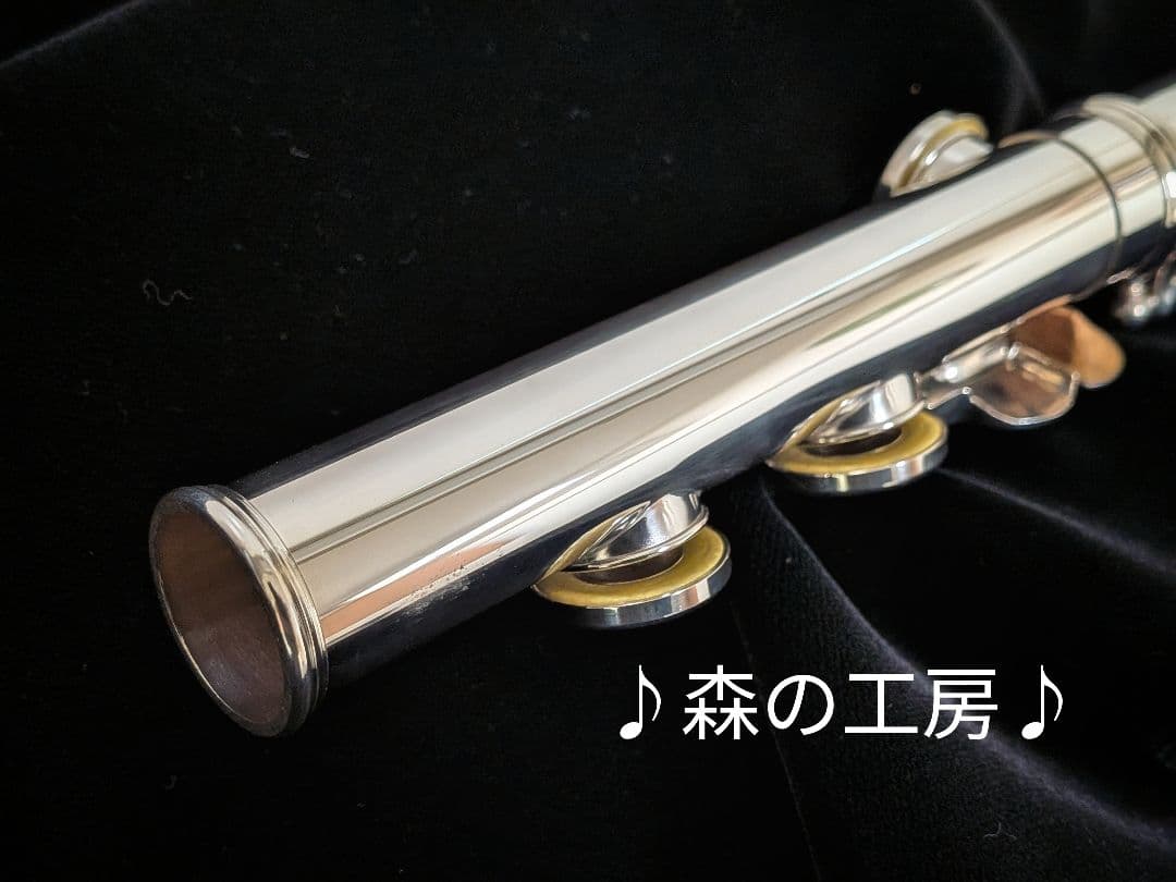 中古フルート専門店‼️部活応援‼️リップ銀製・ヤマハフルート YFL351Eメカ