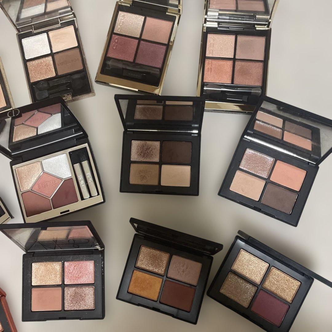 アイシャドウパレットセット（Dior/NARS他）