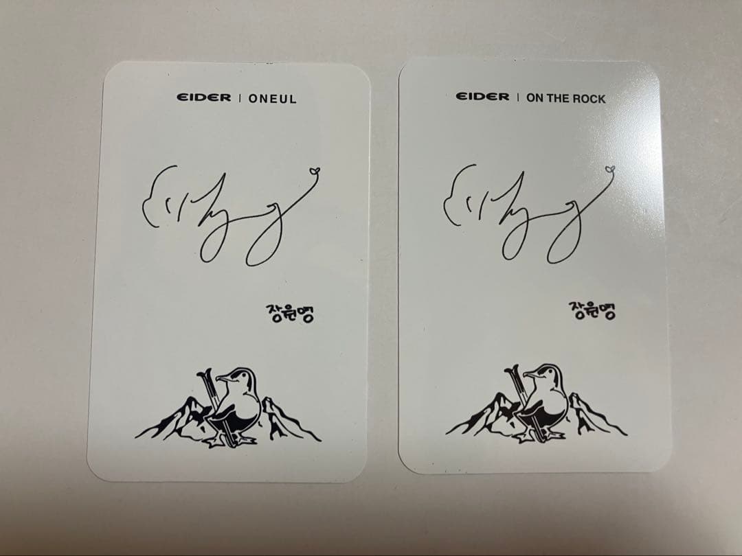 ウォニョン EIDER アイダー トレカ セット