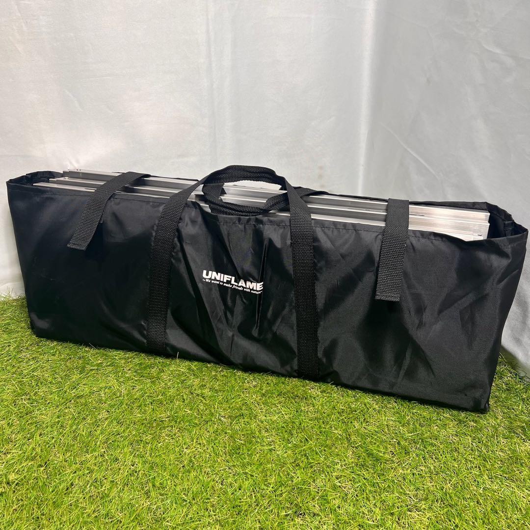 【なお】UNIFLAME フィールドラック 天板4枚セット ケース付