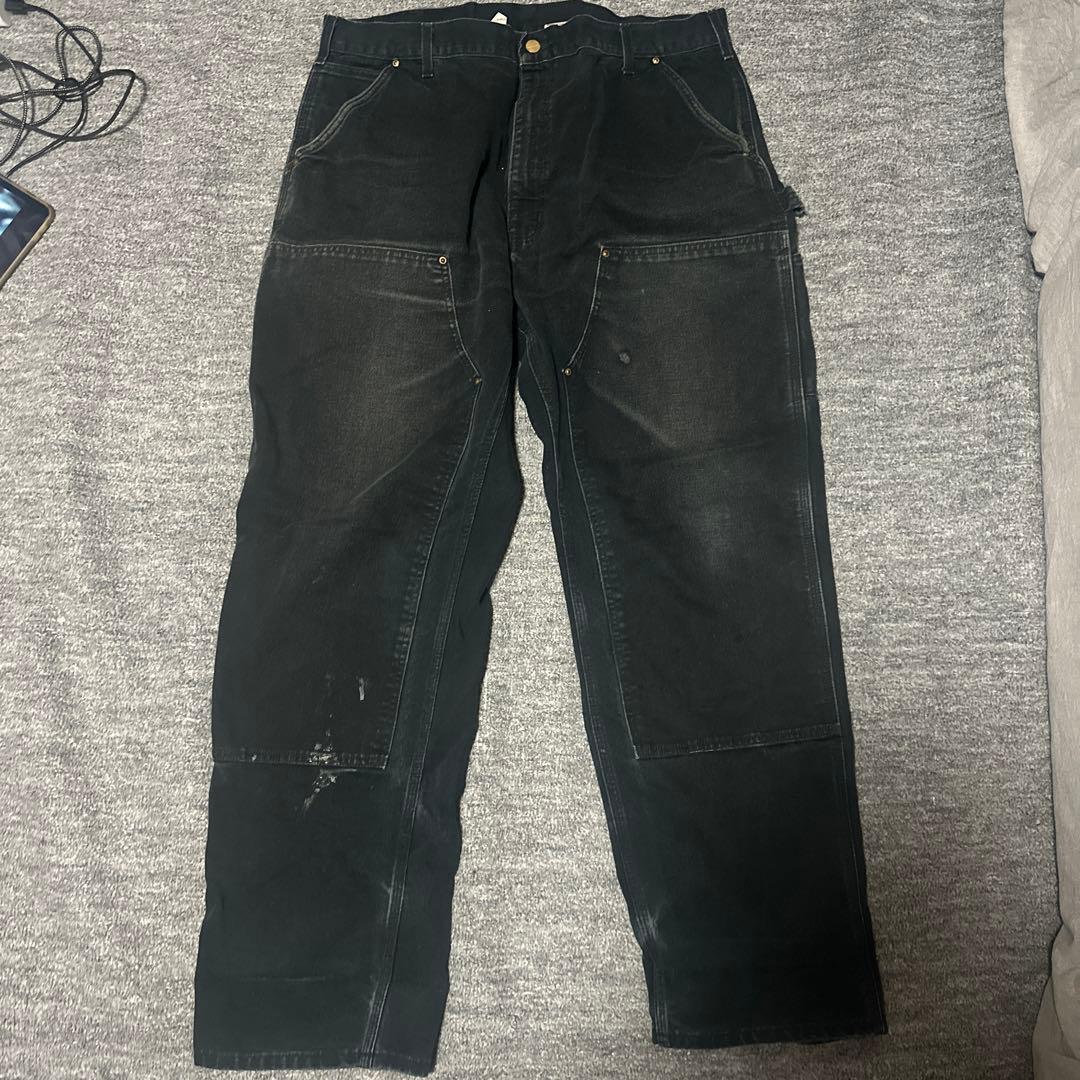 最終値下げCarharttダブルニー 40X32 W40
