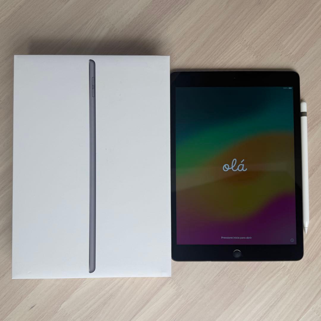 iPad(第7世代) 32GBスペースグレー+Apple Pencil セット