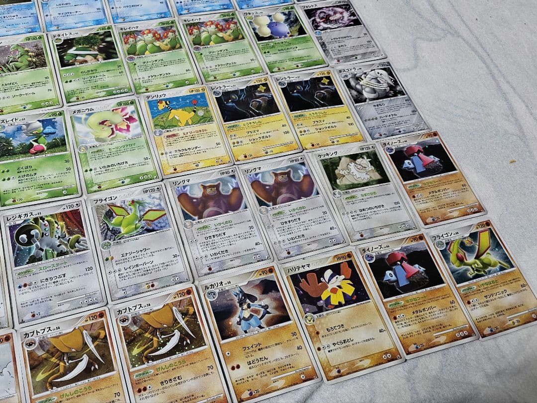 【70枚まとめ売り】昔のポケモンカード DPシリーズ/金の空 銀の海