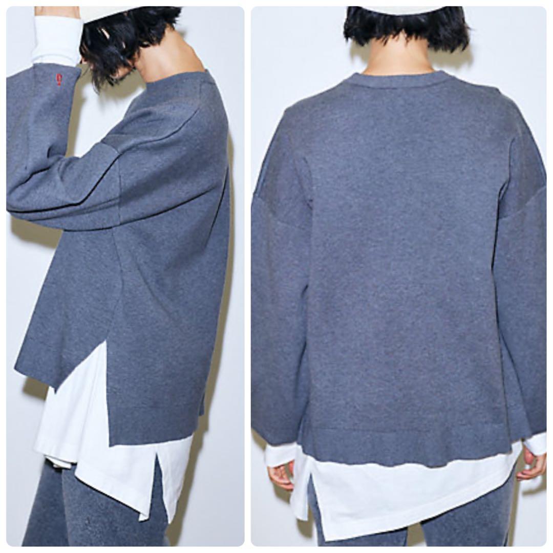 01938-9 nagonstans ナゴンスタンス　カシミヤ混　スウェット