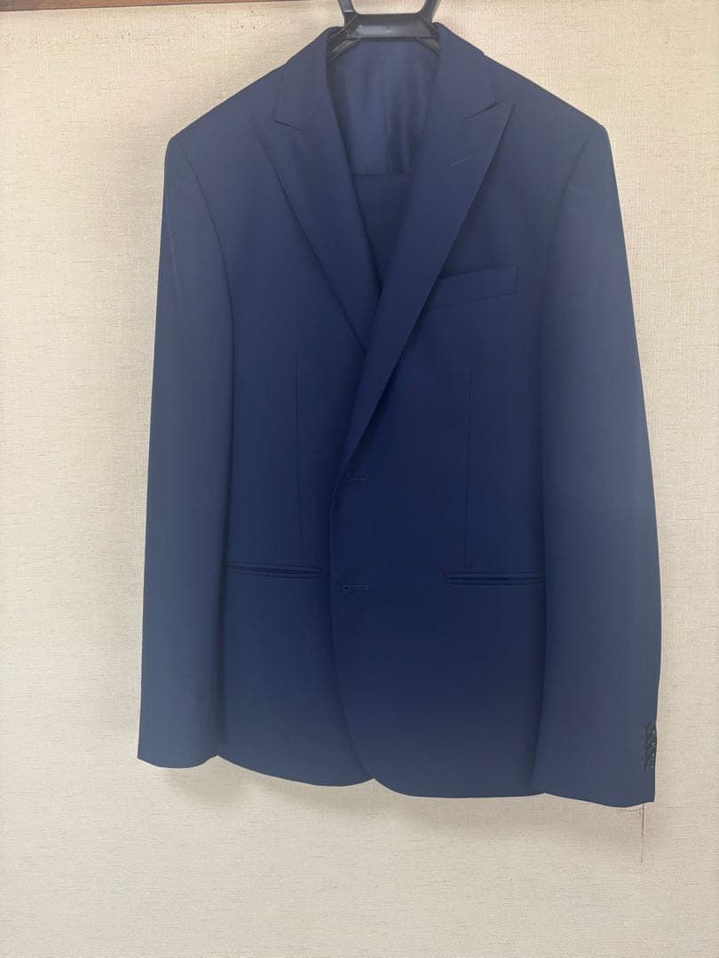 COLLECTION CORNELIANI ネイビー スーツ 50R
