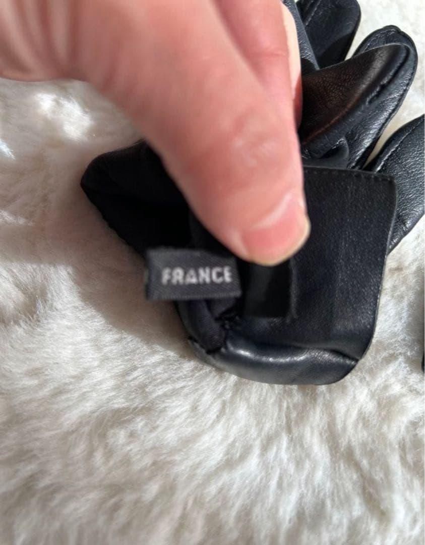 す*ん様 美品✨GUCCI レザー 手袋 グローブ レディース ブラック