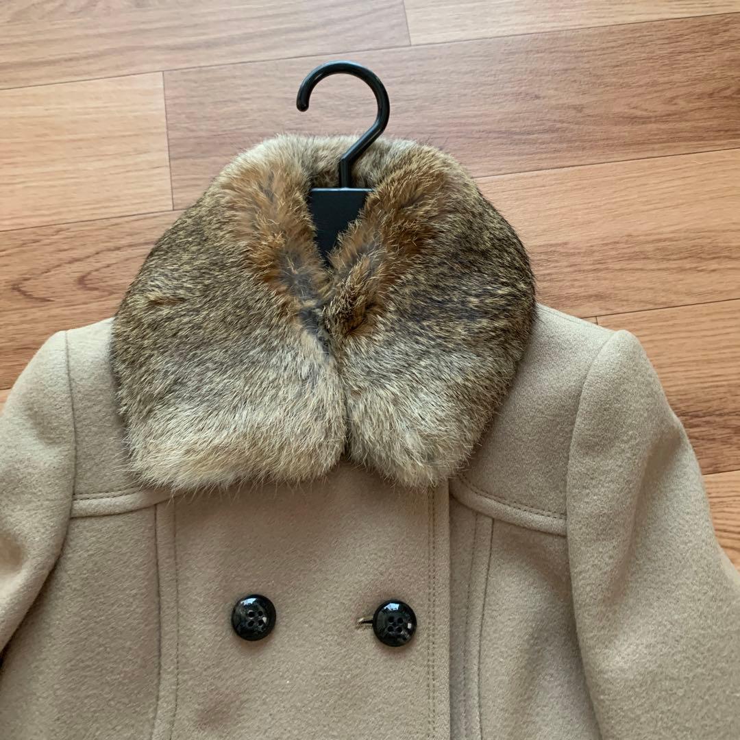 バーバリーブルーレーベルハーフコート