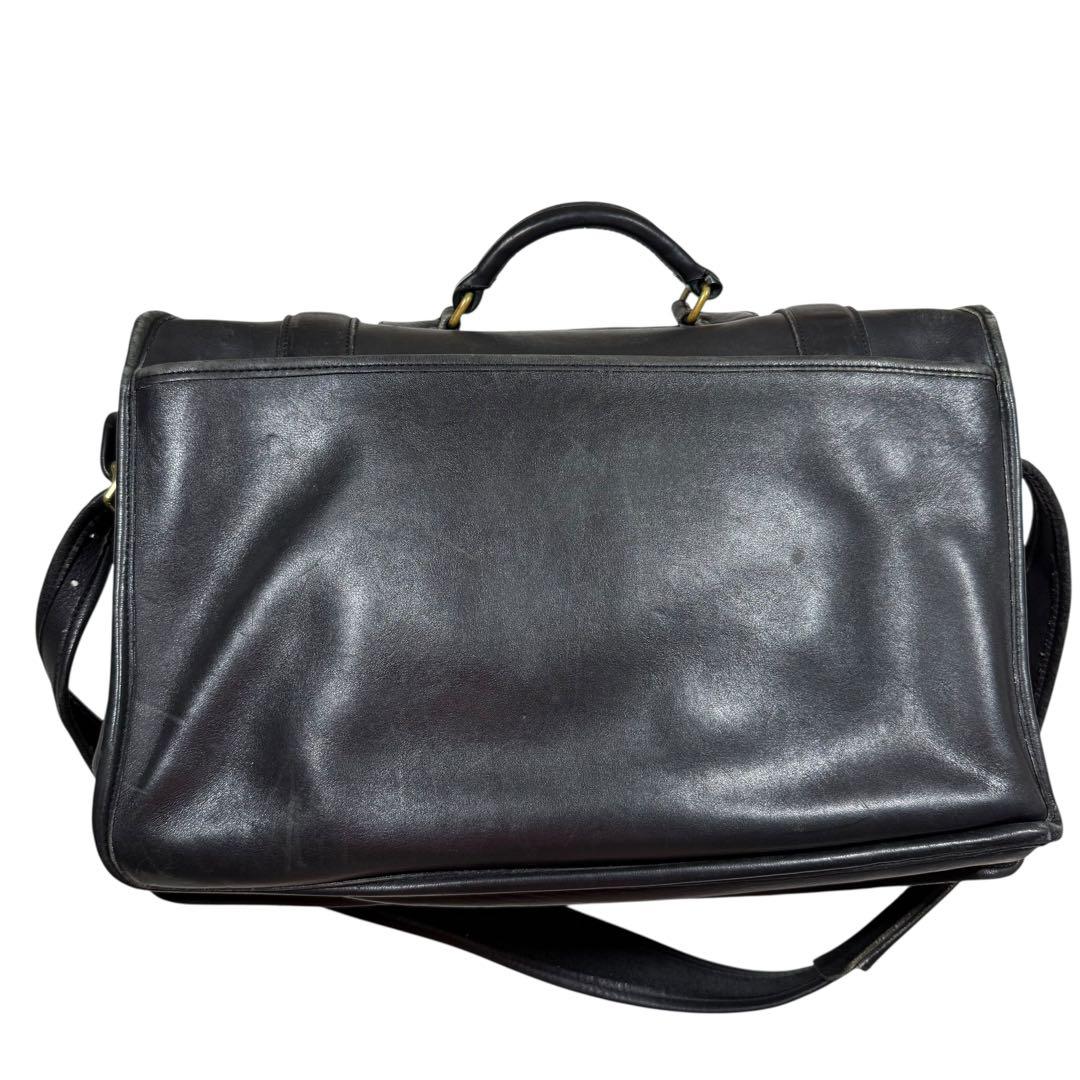 オールドコーチ 2way ビジネスバッグ USAターンロック レザー ビンテージ