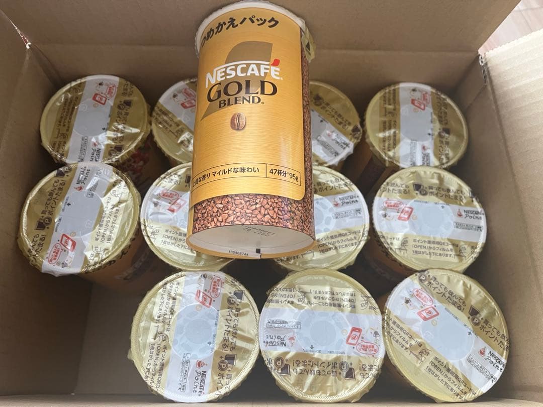 ネスカフェ ゴールドブレンド エコ＆システムパック 95g 12個セット