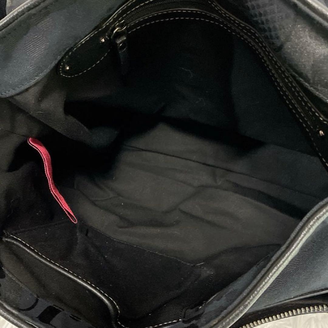 y2k archive JUICY COUTURE ショルダーバッグ　A4可　黒