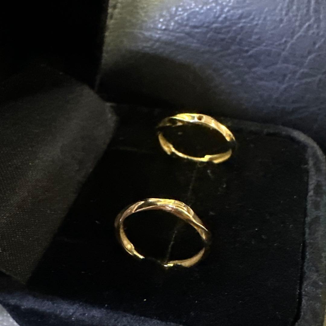 AVALANCHE フープピアス15mm 10K 1つ(片側)