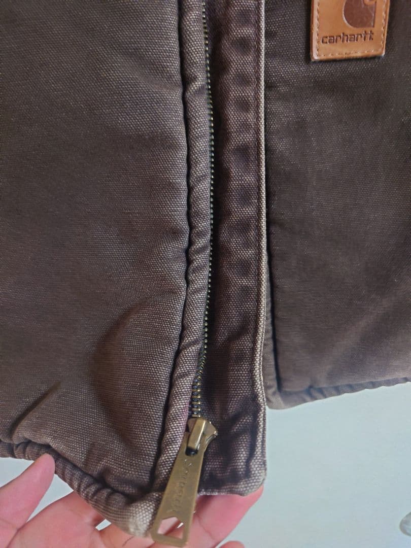 Carhartt ブラウン ダックベスト Mサイズ