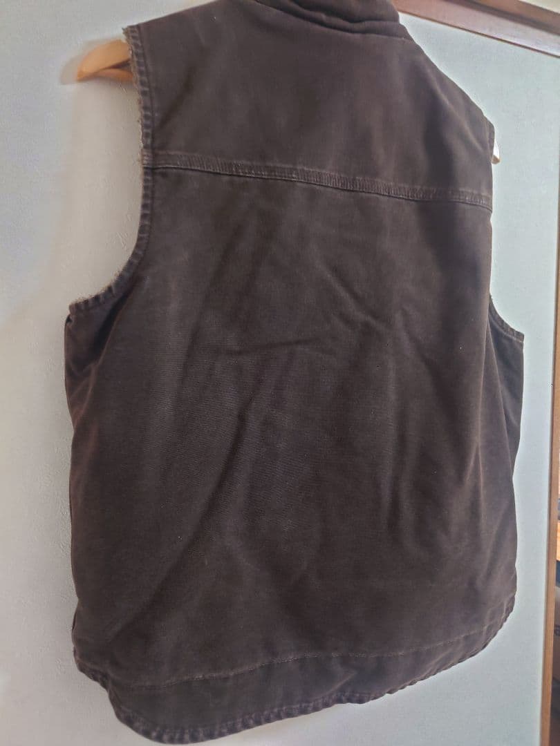 Carhartt ブラウン ダックベスト Mサイズ