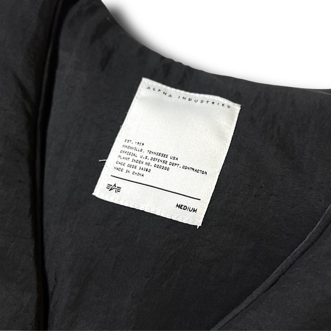 新品 XL アルファインダストリーズ RDSグースダウン ダウンベスト ナイロン