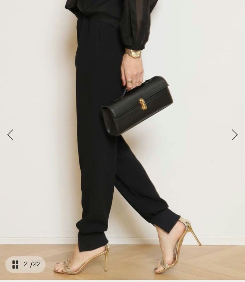 Jengibre　コルピエロ　スソリブパンツ　36