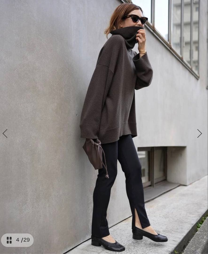 Deuxieme Classe Warm Zip レギンス パンツ　25SS