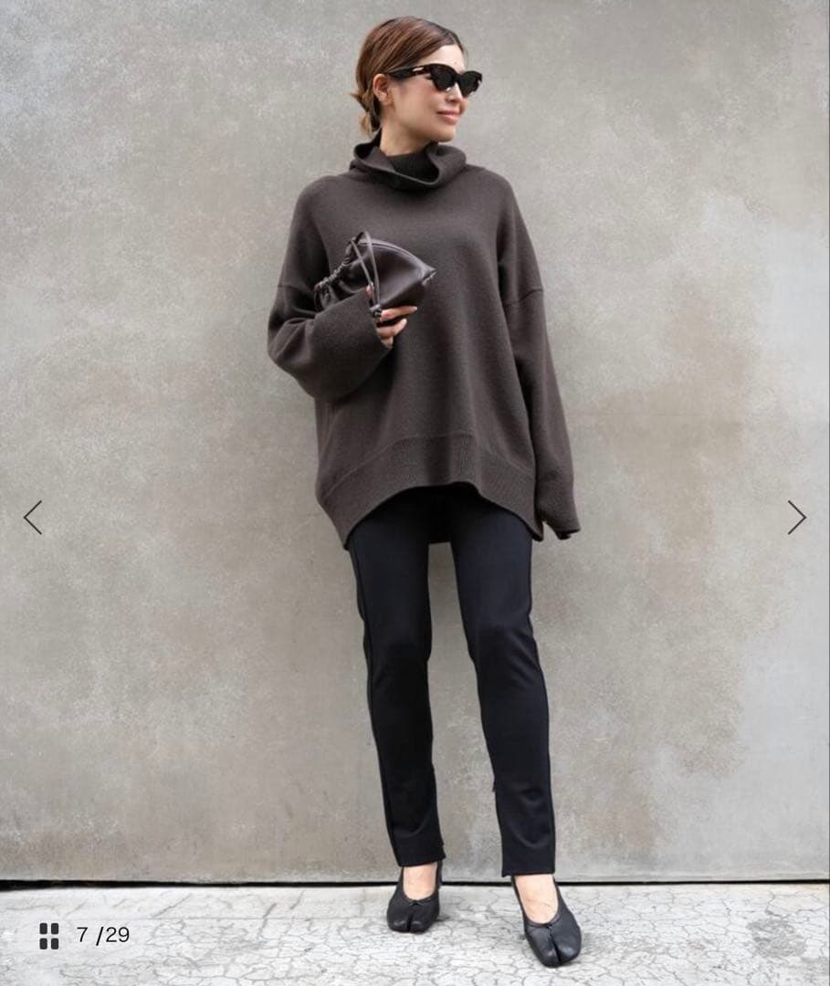 Deuxieme Classe Warm Zip レギンス パンツ　25SS