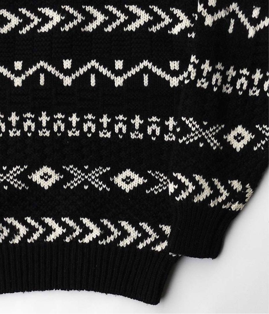 希少90's OLD GAP オールドギャップ　ノルディック柄　3Dニット　XL