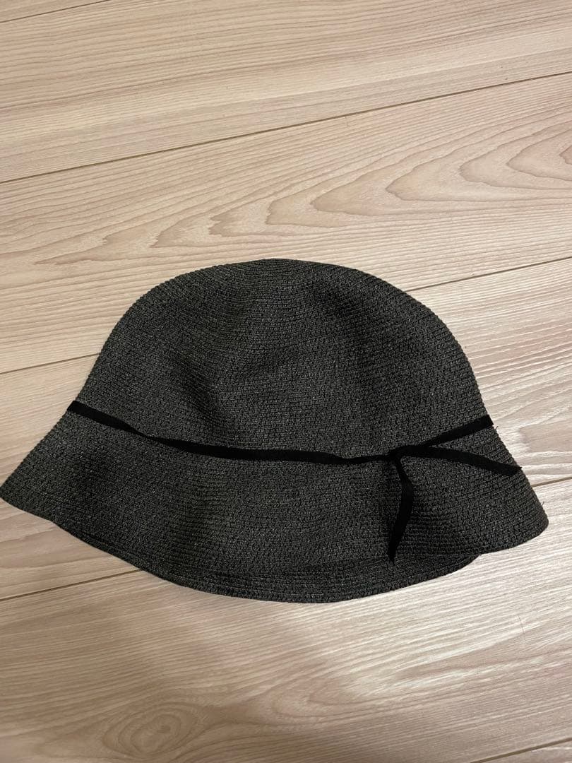 mature ha. バケットハット 黒とグレー