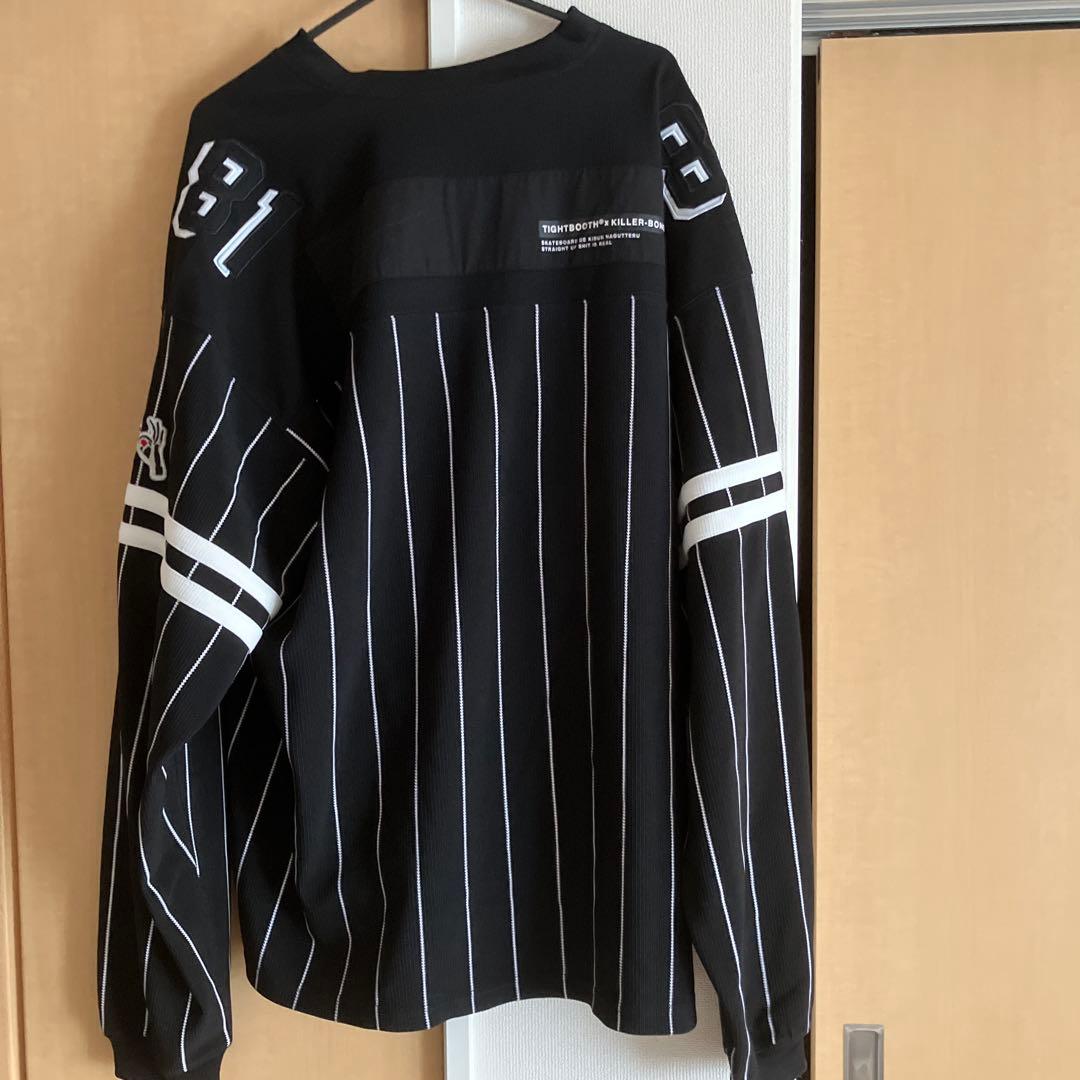 TIGHTBOOTH x KILLER-BONG ストライプ長袖ウェア XL