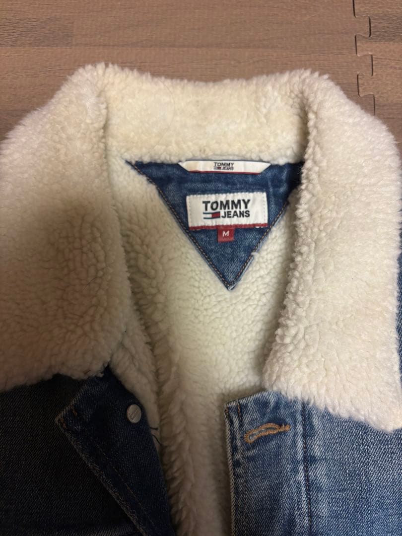  JEANS ボア付きデニムジャケット