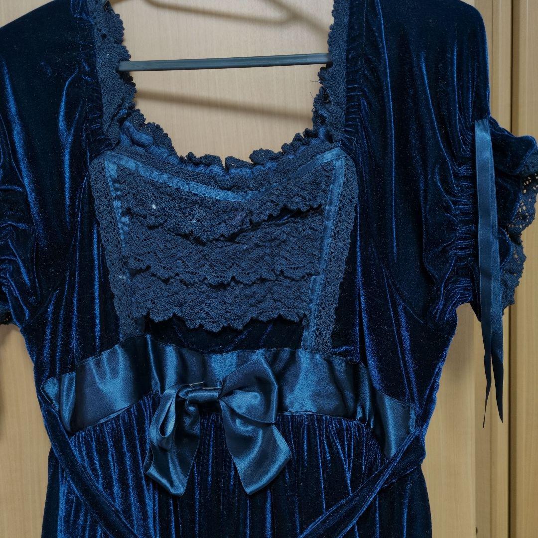 BABY, THE STARS SHINE BRIGHT ベロア調　ワンピース