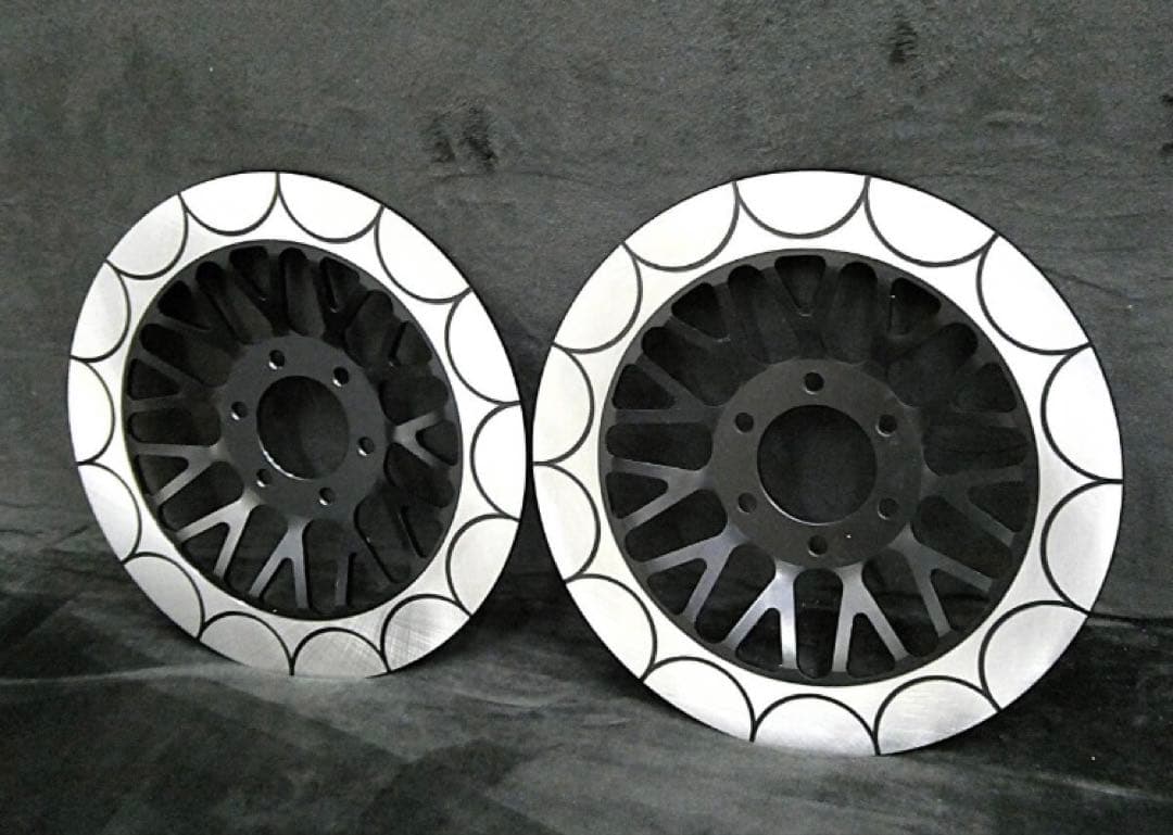 新品. GS400.33π.ダブルディスク.バフ.トレンチカット.wディスク